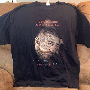 Post Malone concert tshirt